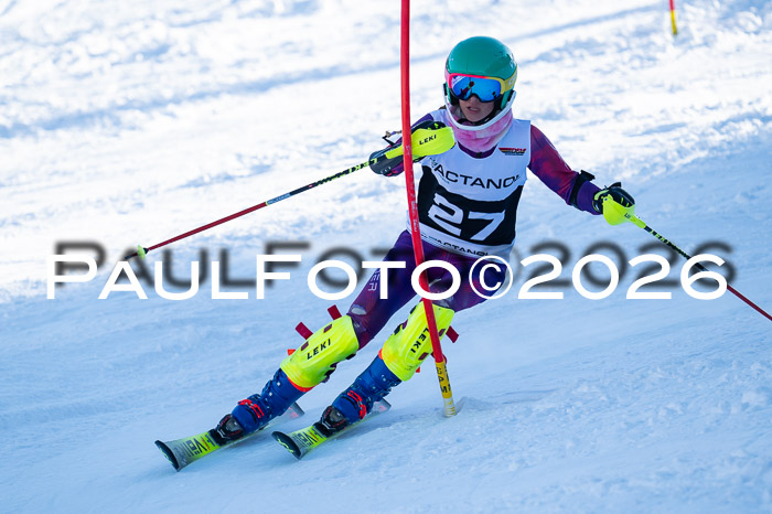 DSV Actanol Schülercup Alpin U14 SL, 11.01.2026