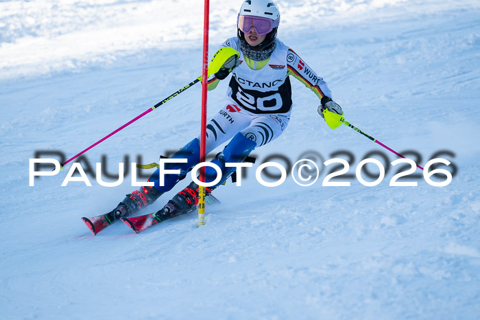 DSV Actanol Schülercup Alpin U14 SL, 11.01.2026