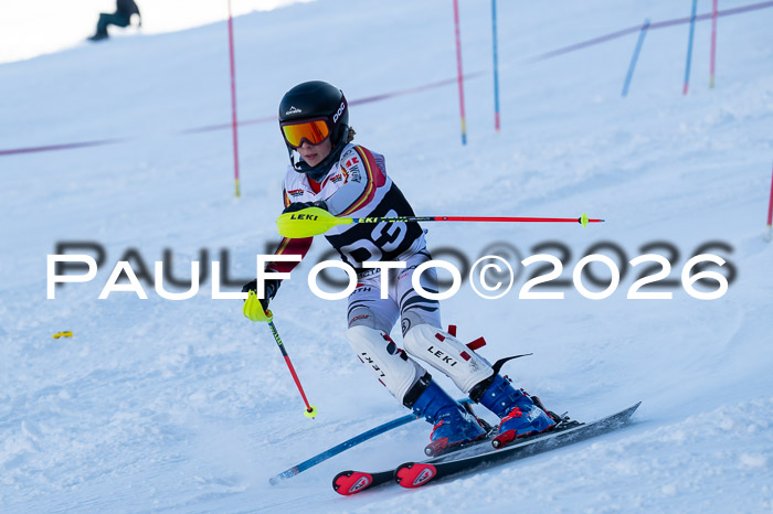 DSV Actanol Schülercup Alpin U14 SL, 11.01.2026