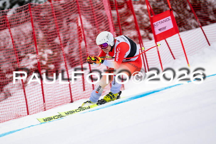 FIS NC Super-G, GER + BRA, Herren  12.01.2026
