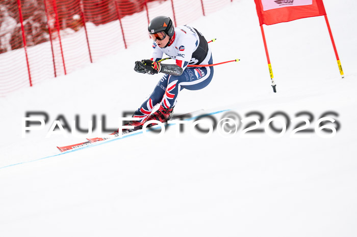 FIS NC Super-G, GER + BRA, Herren  12.01.2026