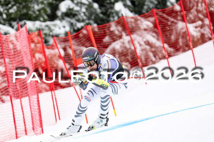 FIS NC Super-G, GER + BRA, Herren  12.01.2026