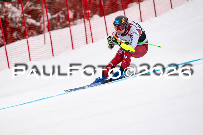 FIS NC Super-G, GER + BRA, Herren  12.01.2026