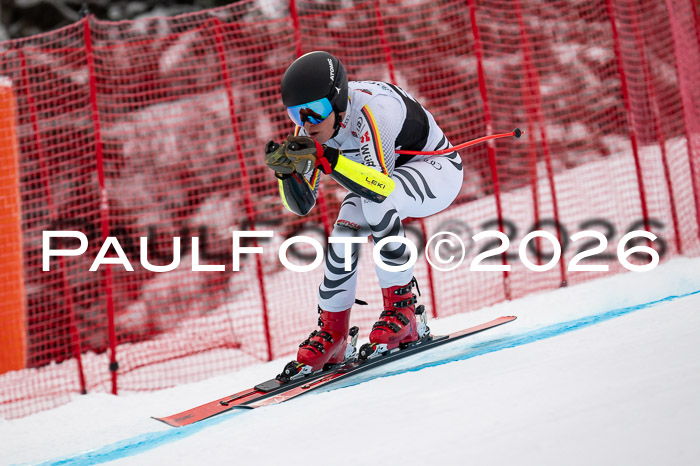 FIS NC Super-G, GER + BRA, Herren  12.01.2026