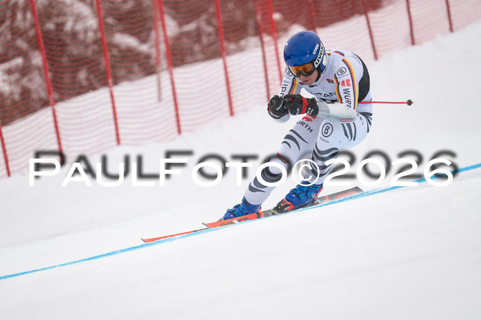 FIS NC Super-G, GER + BRA, Herren  12.01.2026