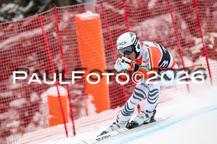 FIS NC Super-G, GER + BRA, Herren  12.01.2026