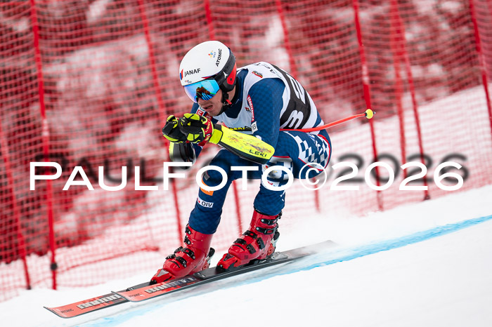 FIS NC Super-G, GER + BRA, Herren  12.01.2026