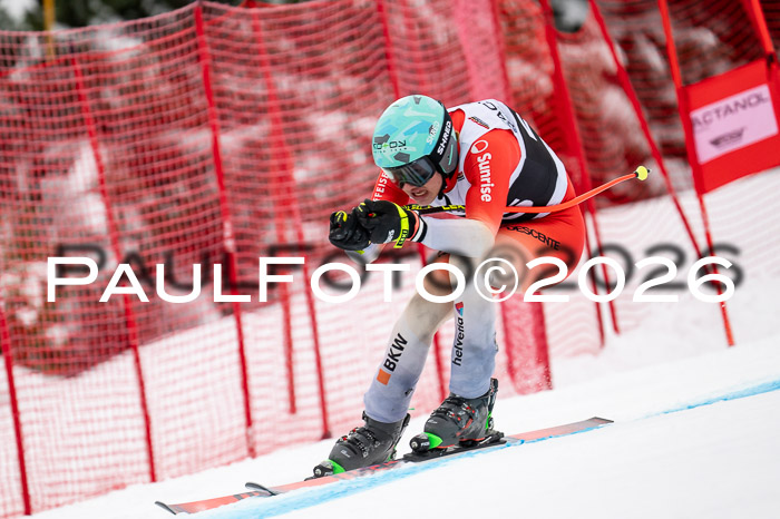 FIS NC Super-G, GER + BRA, Herren  12.01.2026