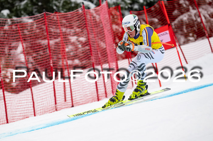 FIS NC Super-G, GER + BRA, Herren  12.01.2026