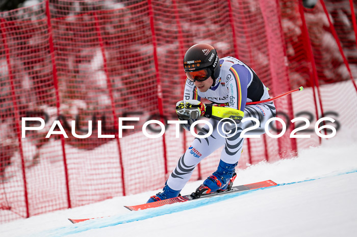 FIS NC Super-G, GER + BRA, Herren  12.01.2026
