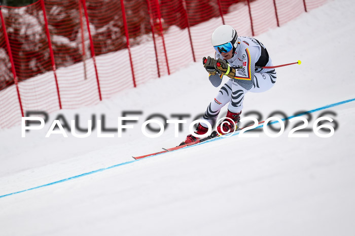 FIS NC Super-G, GER + BRA, Herren  12.01.2026