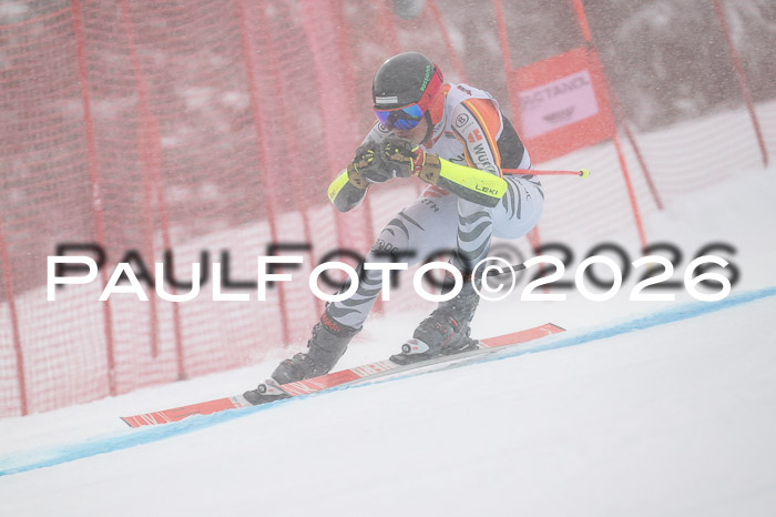 FIS NC Super-G, GER + BRA, Herren  12.01.2026