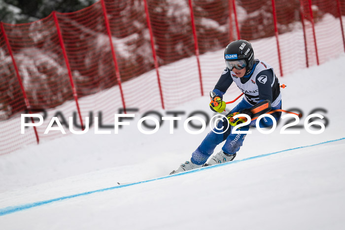 FIS NC Super-G, GER + BRA, Herren  12.01.2026