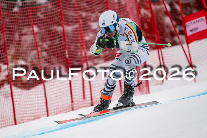 FIS NC Super-G, GER + BRA, Herren  12.01.2026