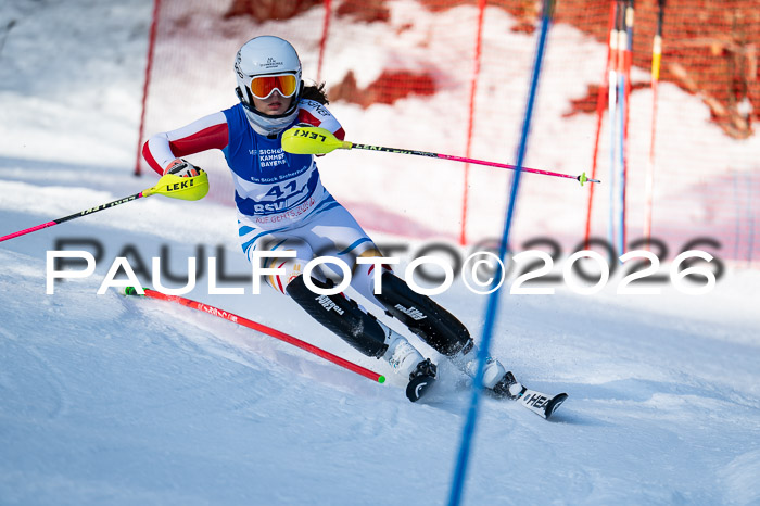 Bayerische Schülermeisterschaft SL, 17.01.2026