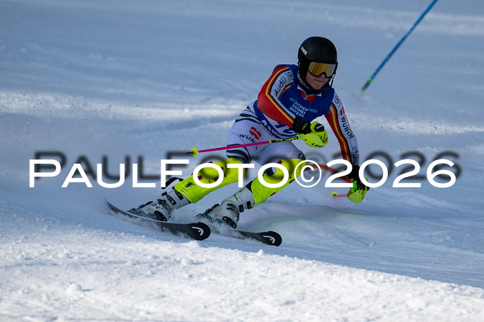 Bayerische Schülermeisterschaft SL, 17.01.2026