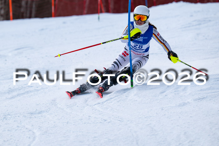 Bayerische Schülermeisterschaft SL, 17.01.2026