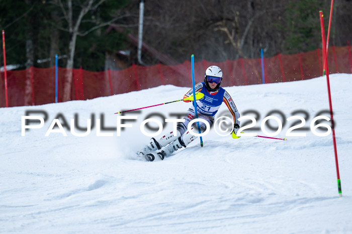 Bayerische Schülermeisterschaft SL, 17.01.2026