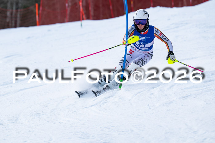 Bayerische Schülermeisterschaft SL, 17.01.2026