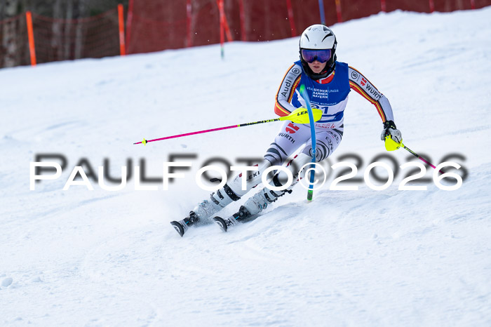 Bayerische Schülermeisterschaft SL, 17.01.2026