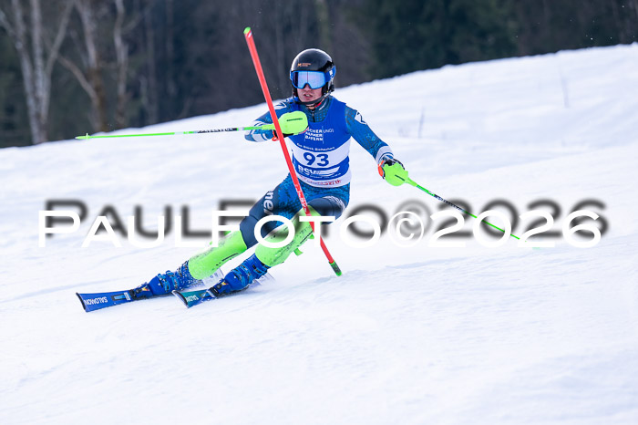 Bayerische Schülermeisterschaft SL, 17.01.2026