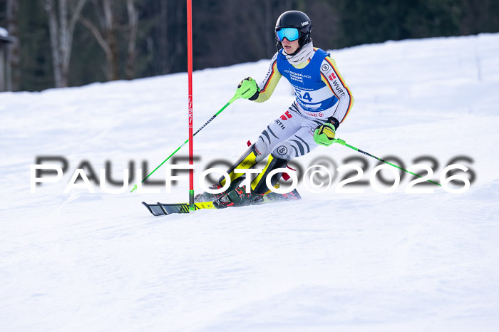 Bayerische Schülermeisterschaft SL, 17.01.2026