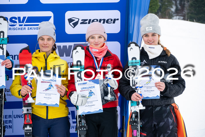 Bayerische Schülermeisterschaft SL, 17.01.2026