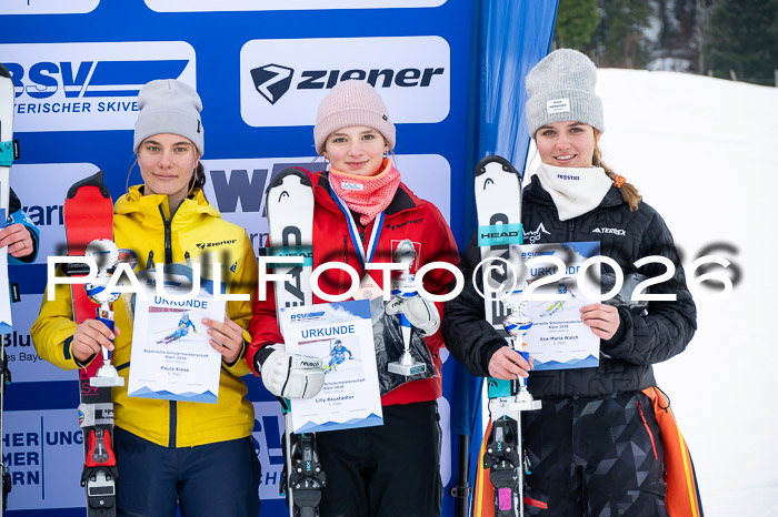 Bayerische Schülermeisterschaft SL, 17.01.2026