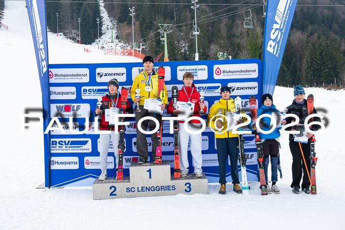 Bayerische Schülermeisterschaft SL, 17.01.2026