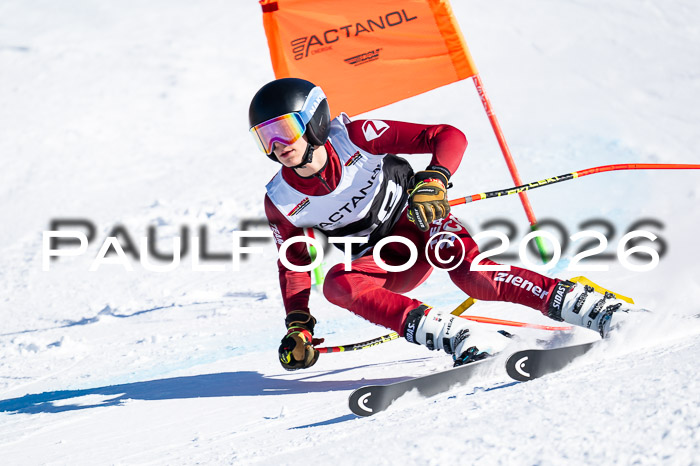 DSV Actanol Schülercup Alpin U14 RS+, 31.01.2026