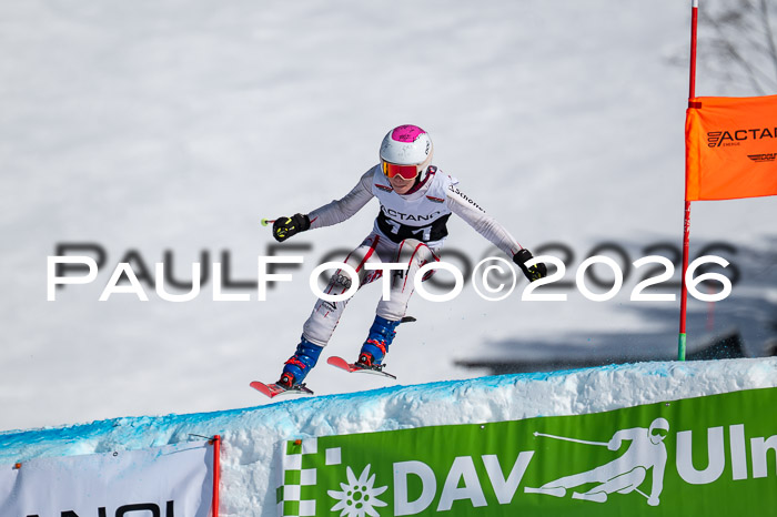 DSV Actanol Schülercup Alpin U14 RS+, 31.01.2026
