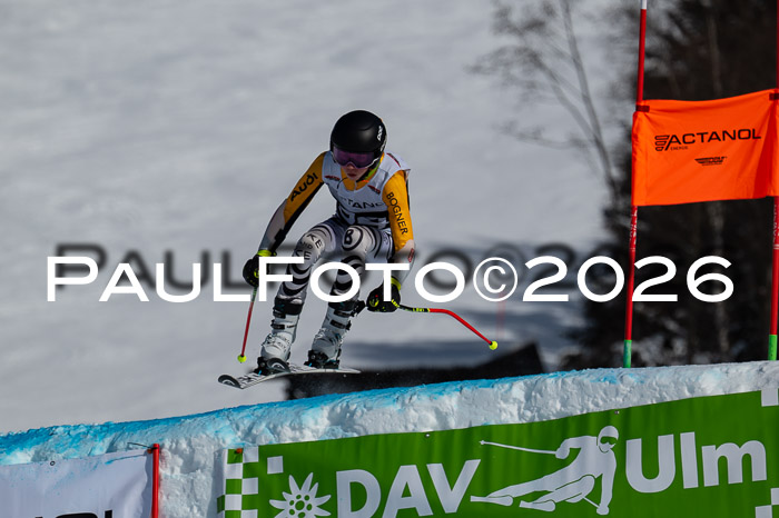DSV Actanol Schülercup Alpin U14 RS+, 31.01.2026