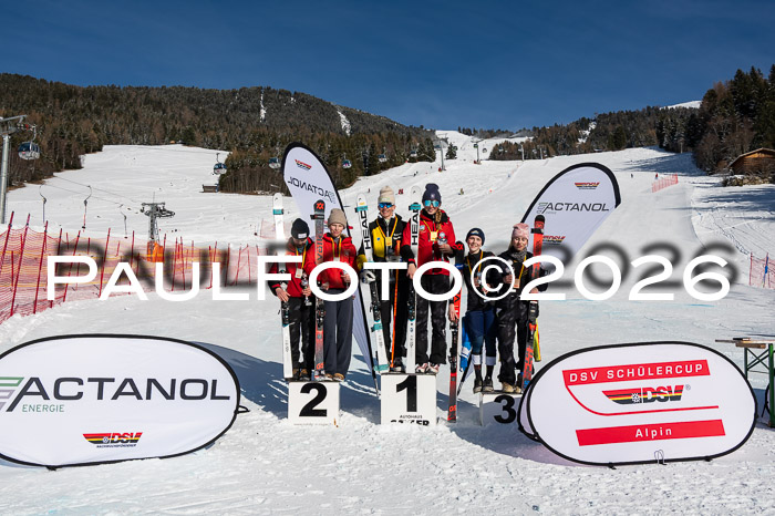 DSV Actanol Schülercup Alpin U14 RS+, 31.01.2026