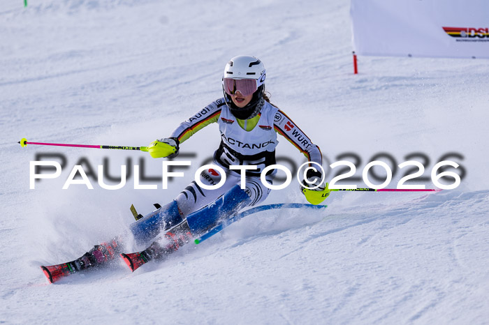 DSV Actanol Schülercup Alpin U14 SL, 14.03.2026