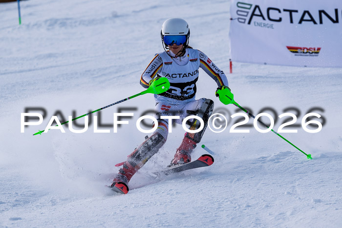 DSV Actanol Schülercup Alpin U14 SL, 14.03.2026
