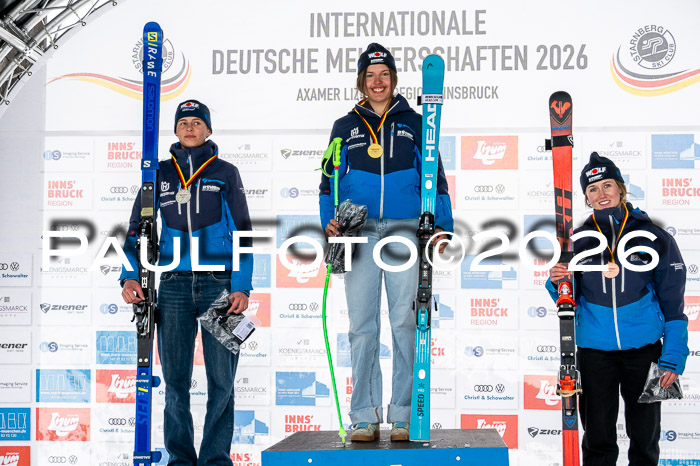 NC + NJC DH ,Frauen + Männer Axamer Lizum 25.03.2026